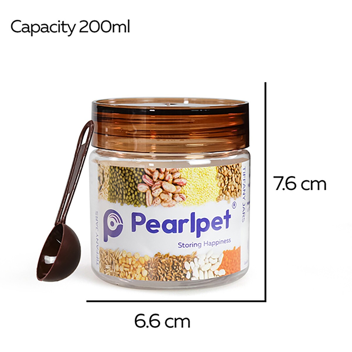 Pearlpet Tiffany Jar 200 ML 3pc