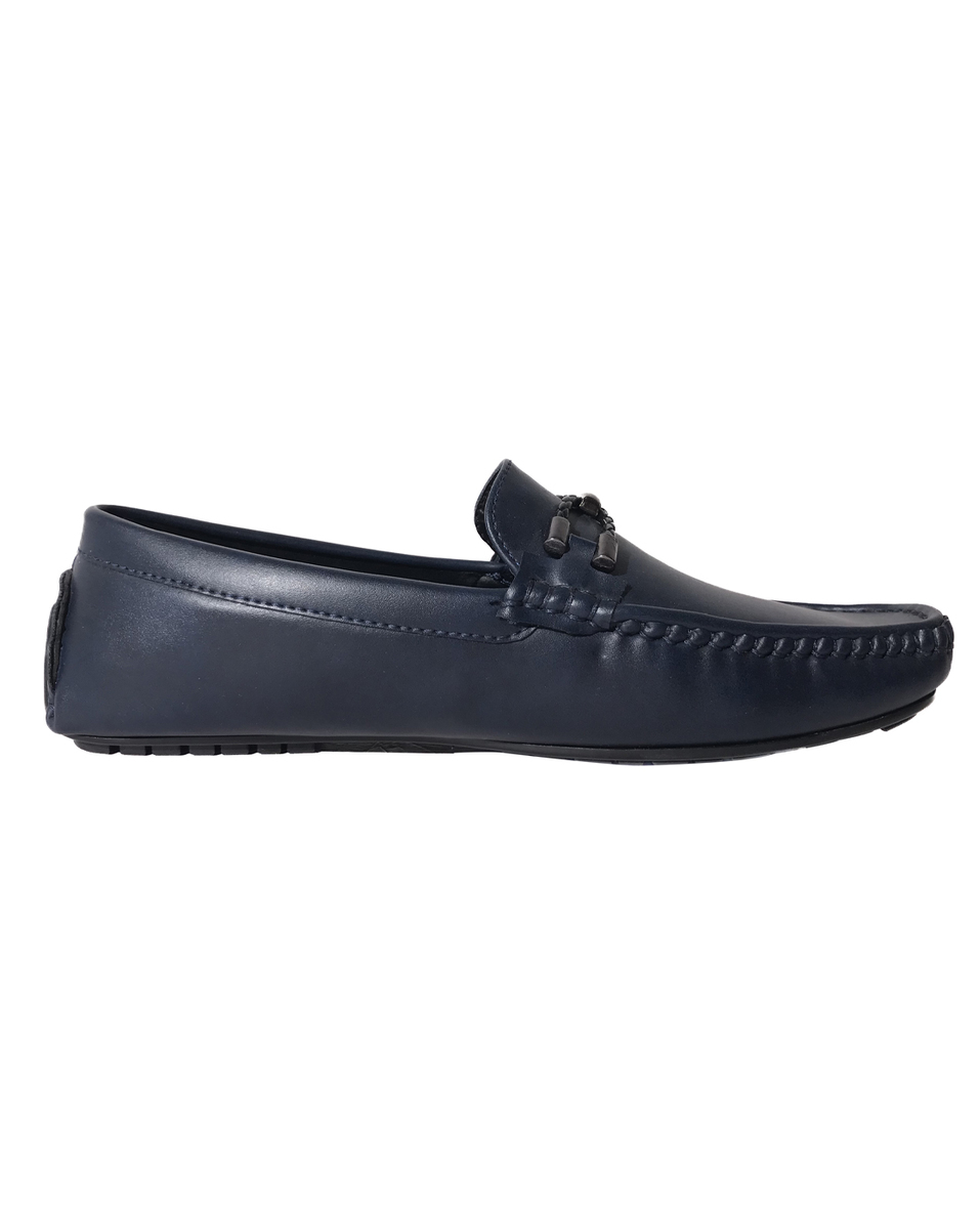 Tom Smith Mens Synthetic Blue Slip-On Casual Shoe
