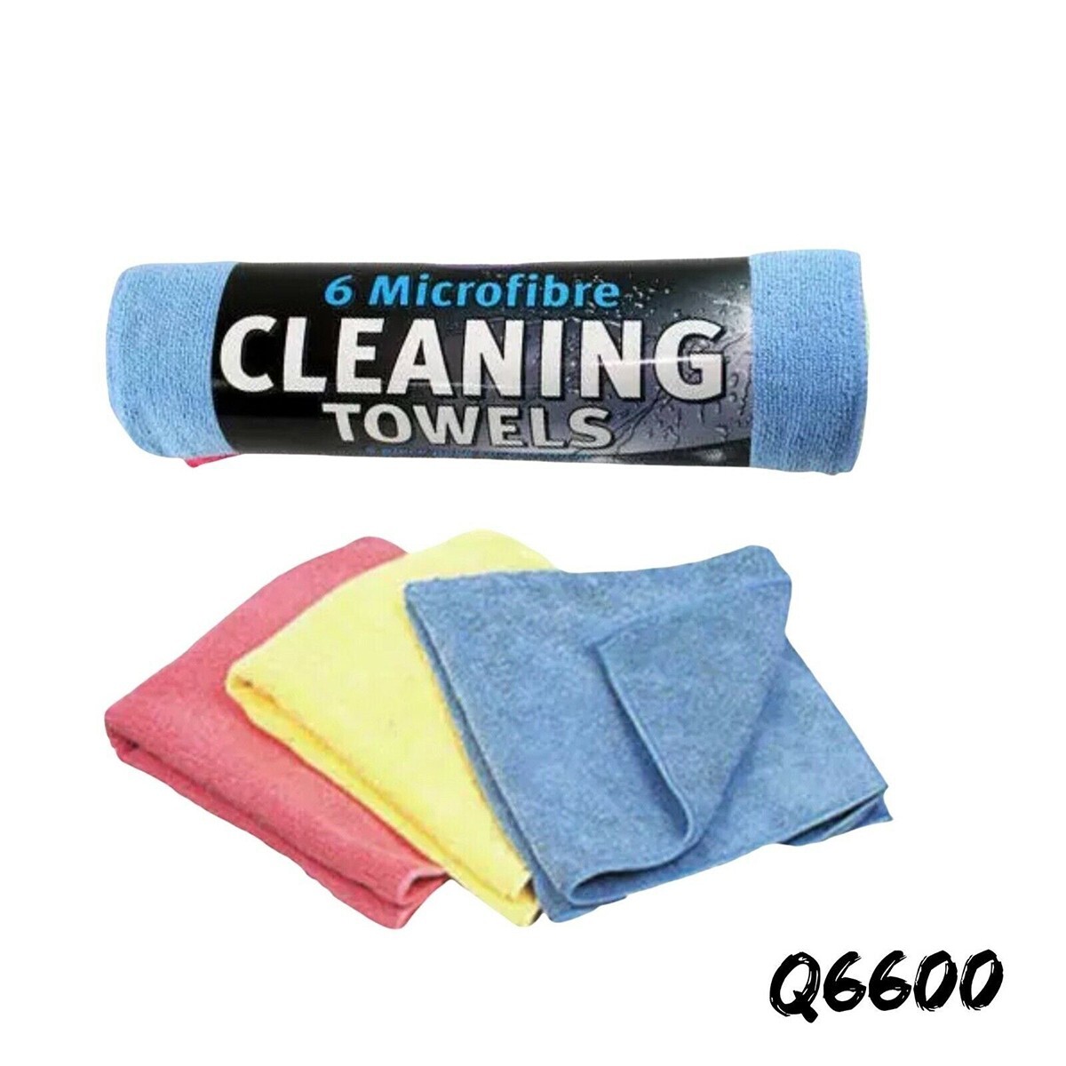 Kent Microfibre Towel 6Pc-Q6600