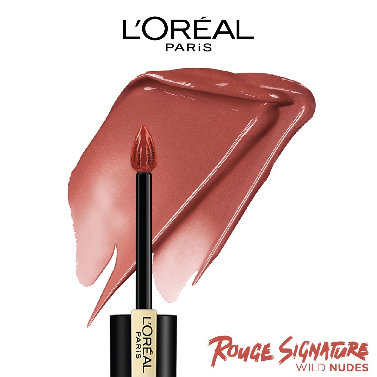 L'Oreal Paris Rouge Signature Matte Liquid Lipstick, 144 I Conquer