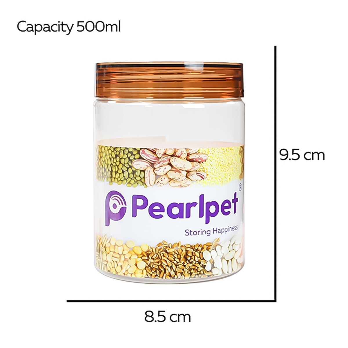 Pearlpet Tiffany Jar 500 ML 3pc