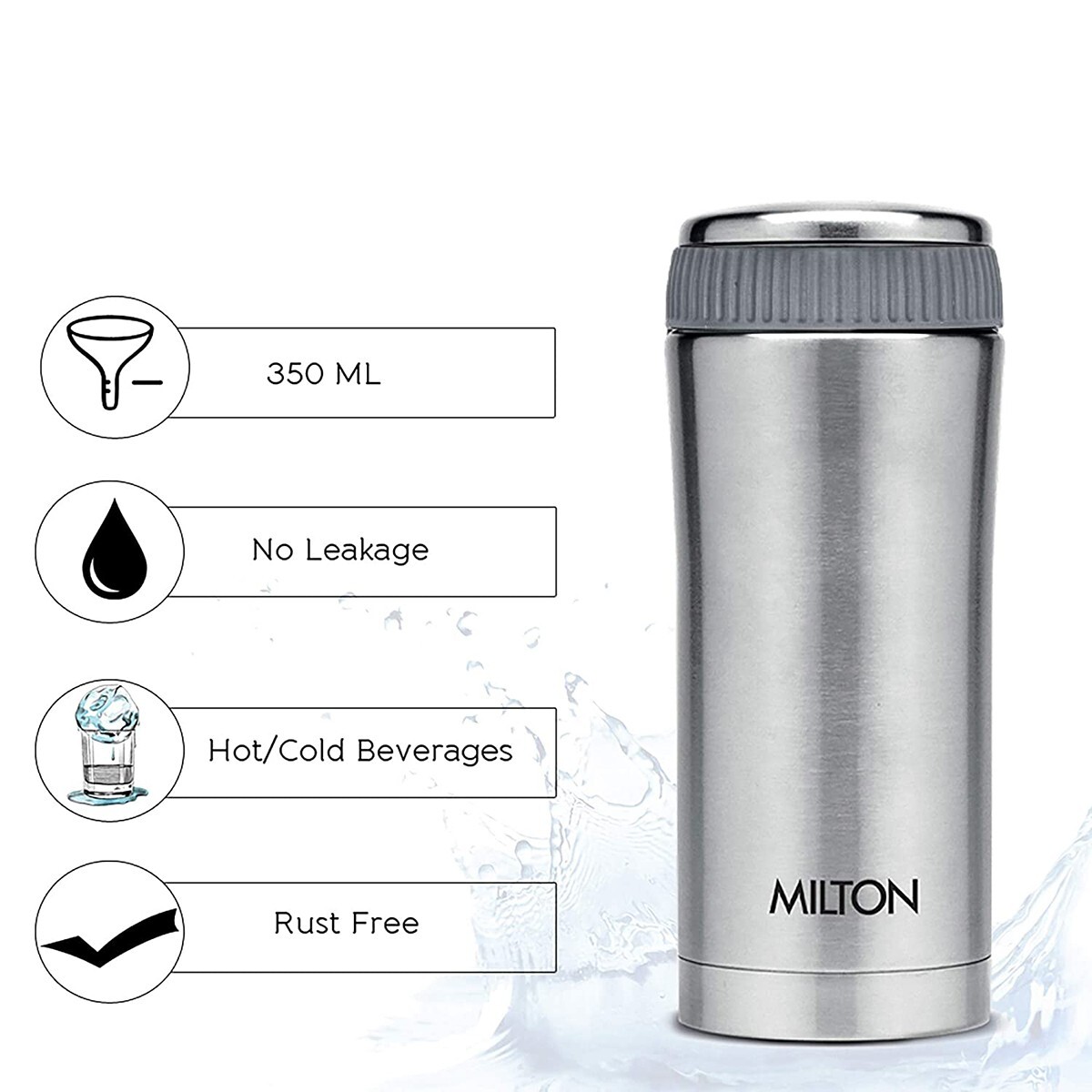 Milton Stainless steel Flask Optima 350Ml