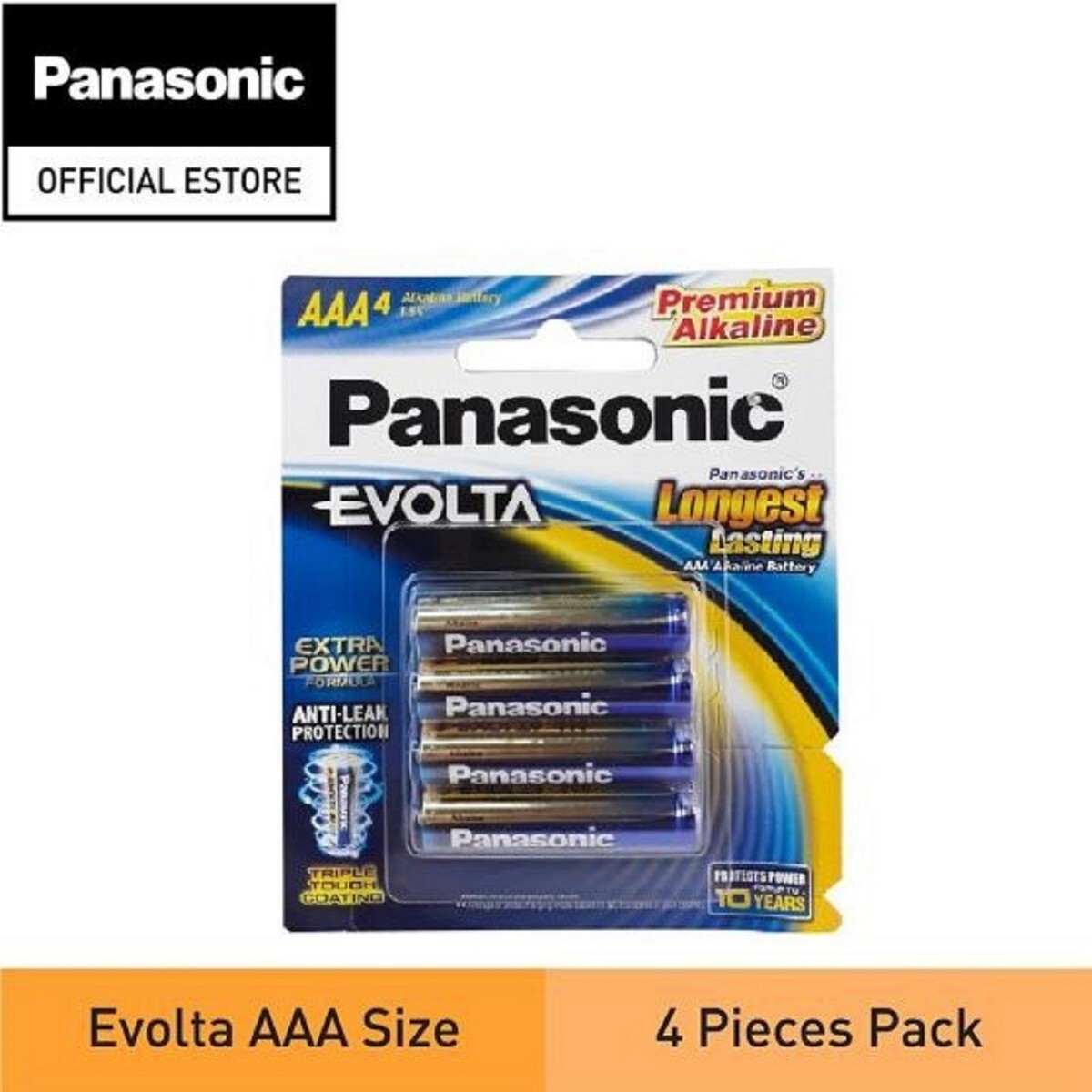 Panasonic Evolta AAA4 LR03EG/4B