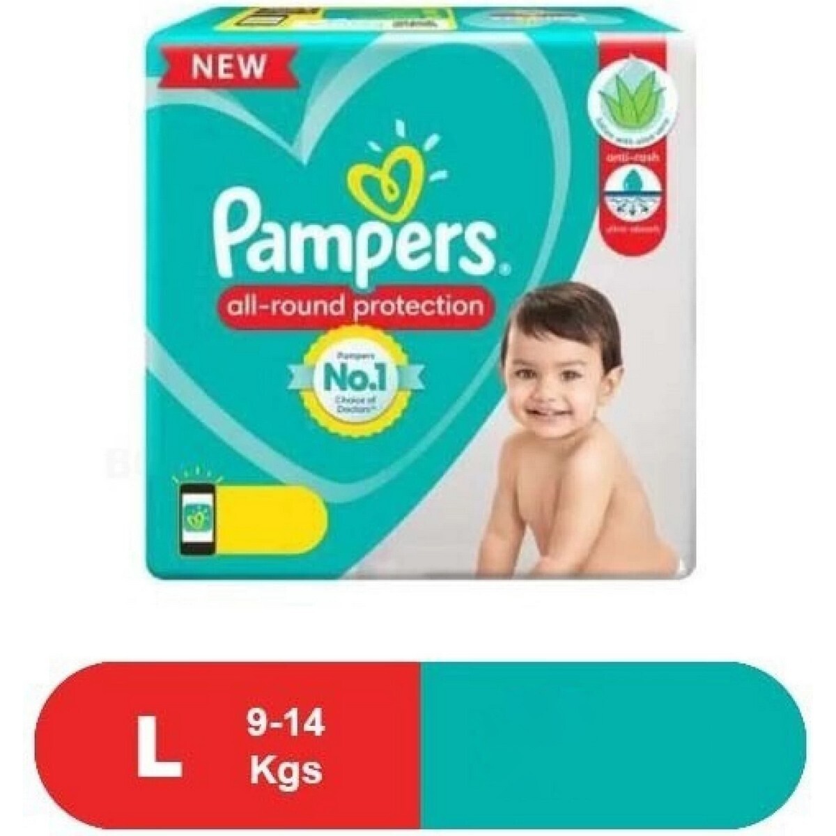 Pampers Pants L 58's