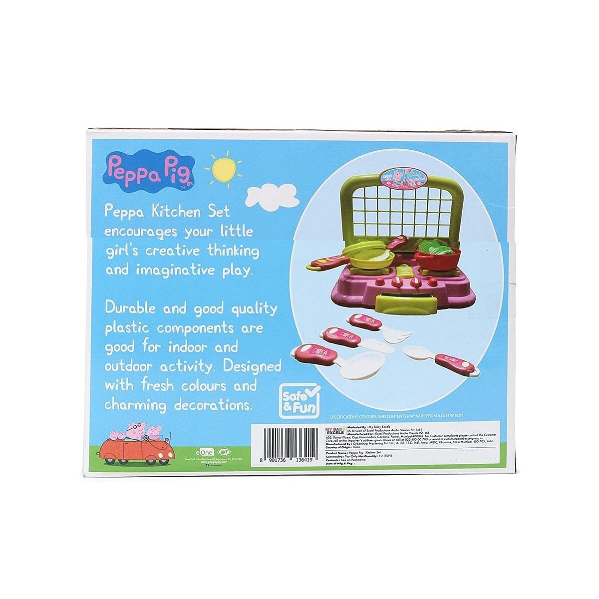 Disney Pepa Pig Kitchen Set - SGL056