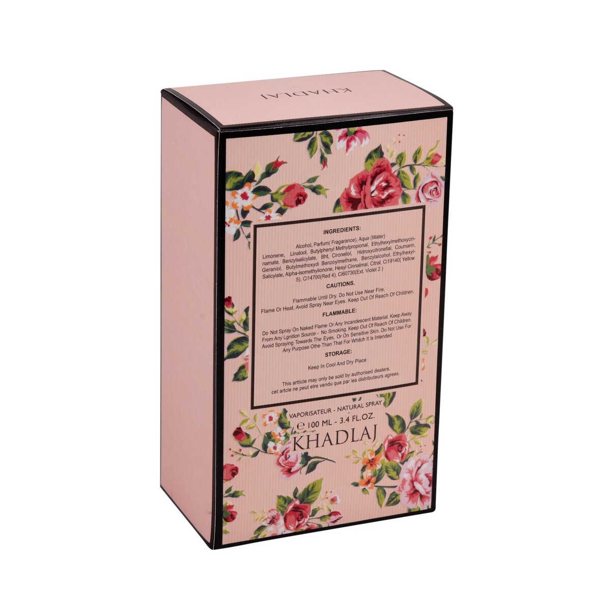 Khadlaj Eau De Parfume  New Rose&Romance 100 ml