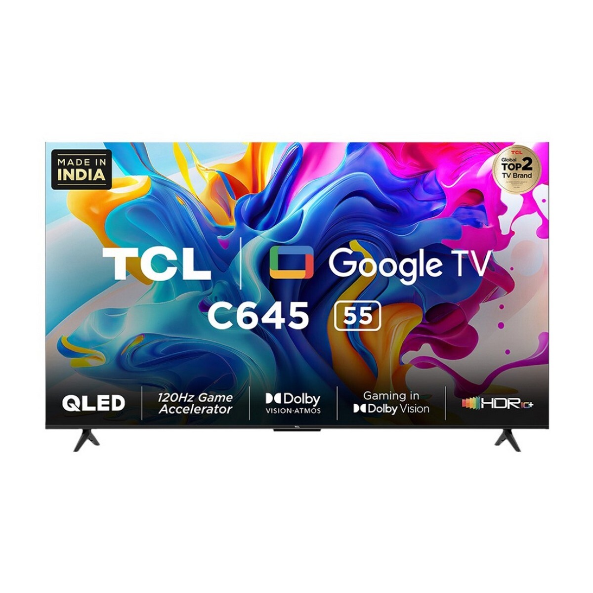 TCL Android Smart GoogleTV QLED 55C645 55"