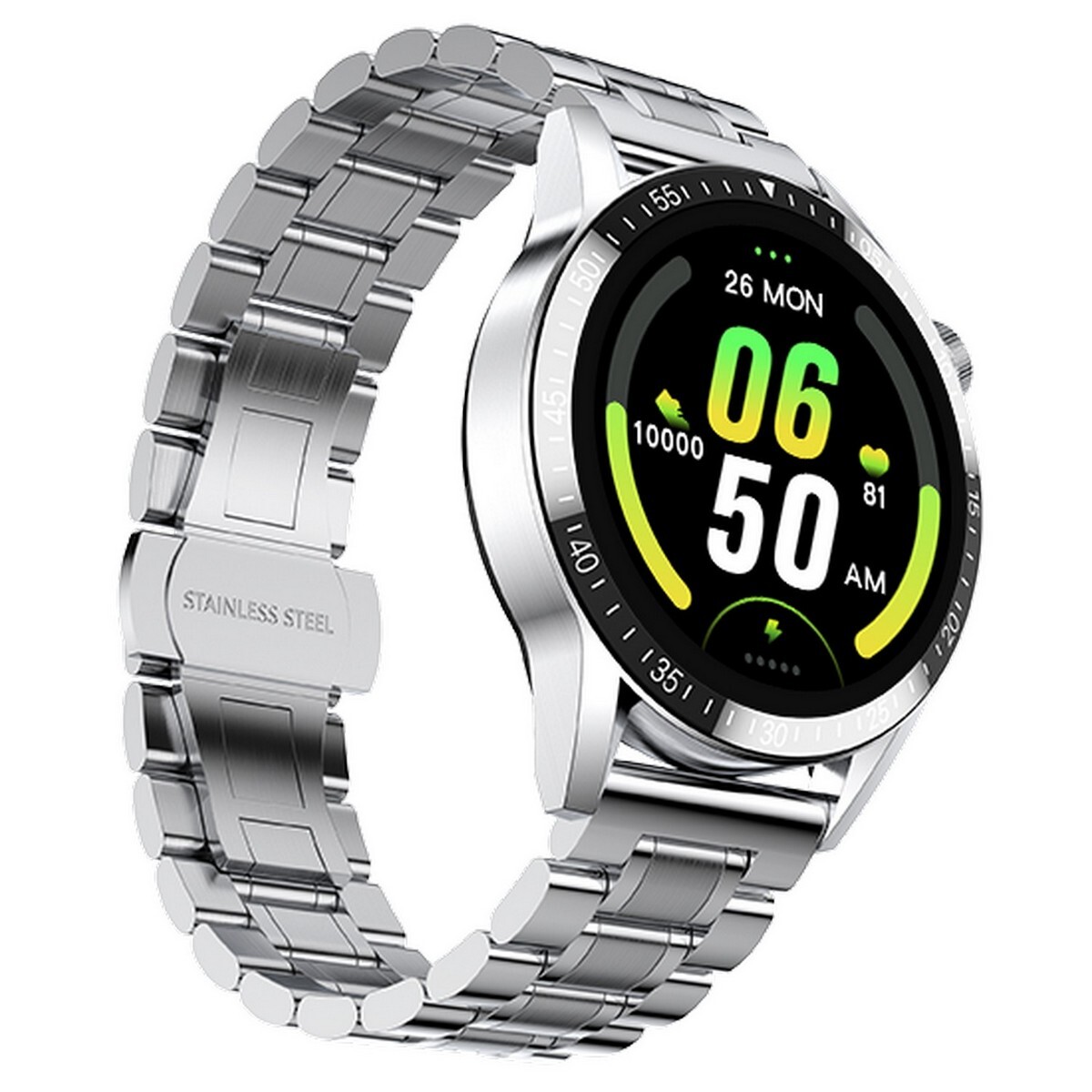 Fire Boltt Smart Watch Ultimate 158 SS Silver