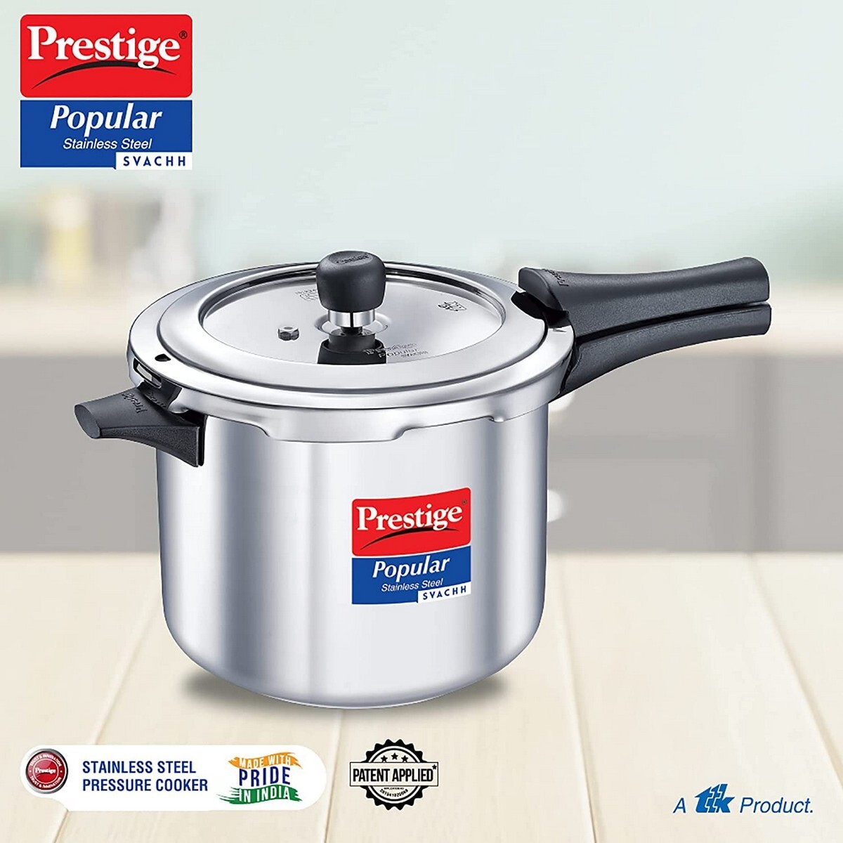 Prestige Popular Svach Stainless Steel Pressure Cookers 2L