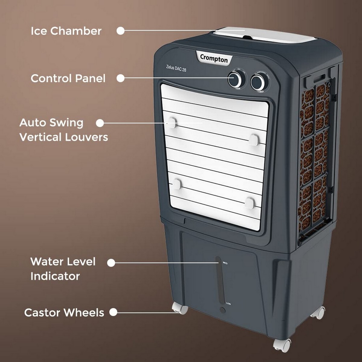 Crompton Air Cooler Zelus DAC 28 L