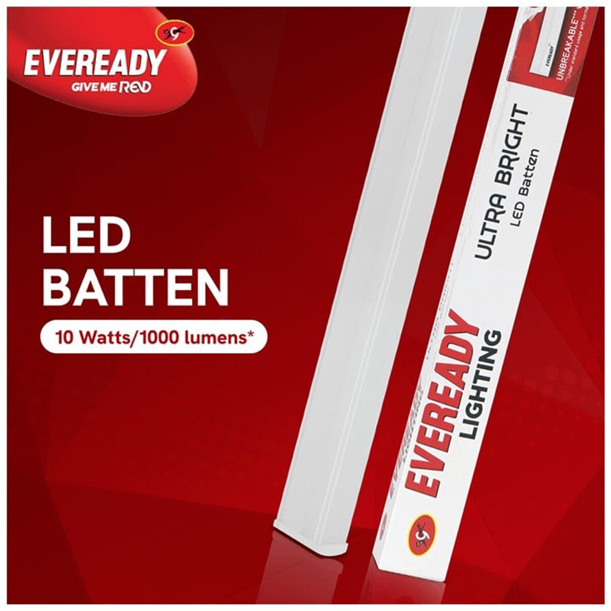 Eveready LED 10W Batten-2Ft