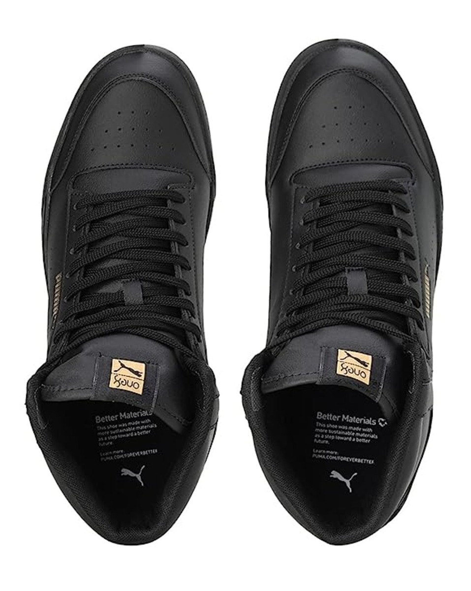Puma Mens Synthetic Black Lace-Ups sports shoes