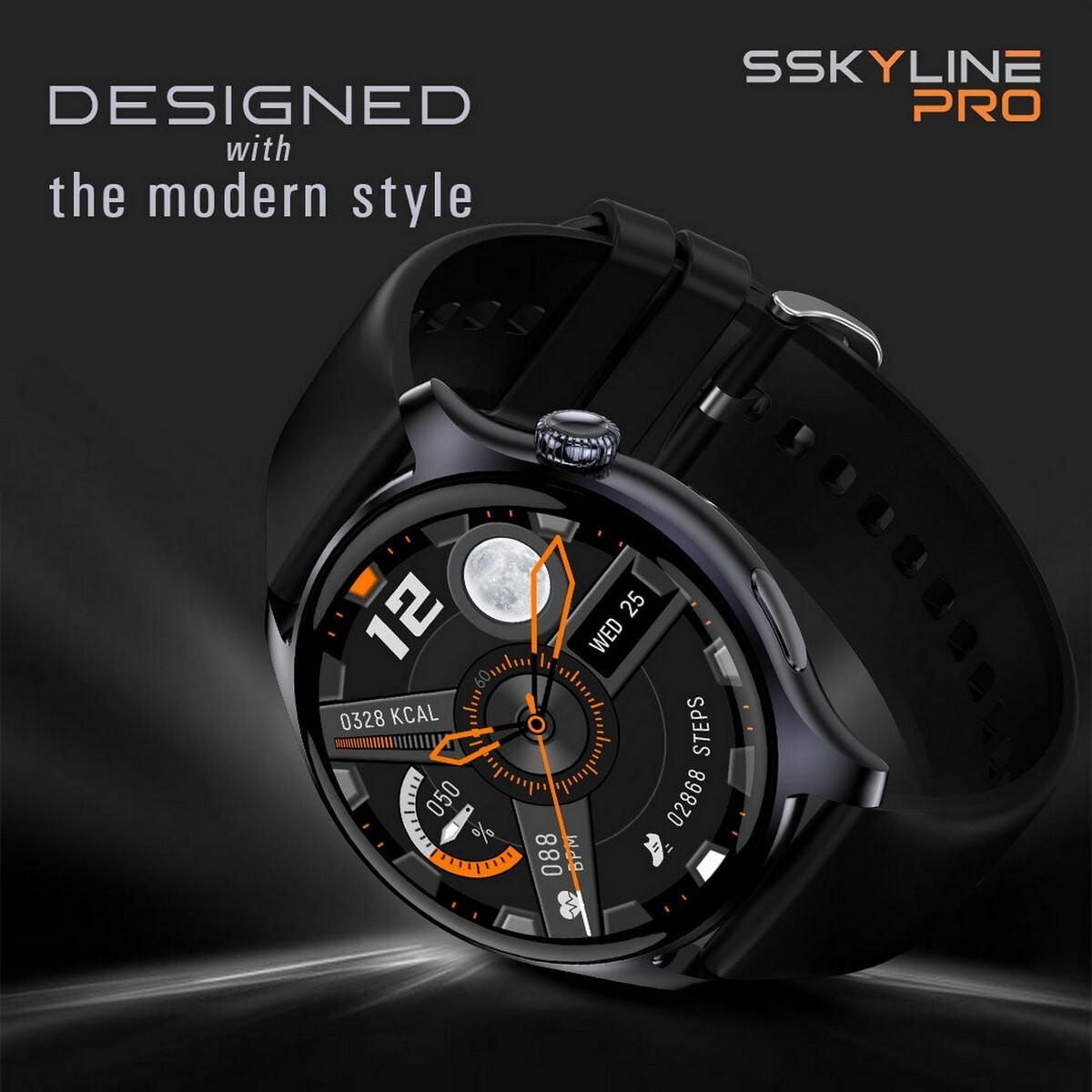 Just Corseca Smart Watch Sskyline Pro Black