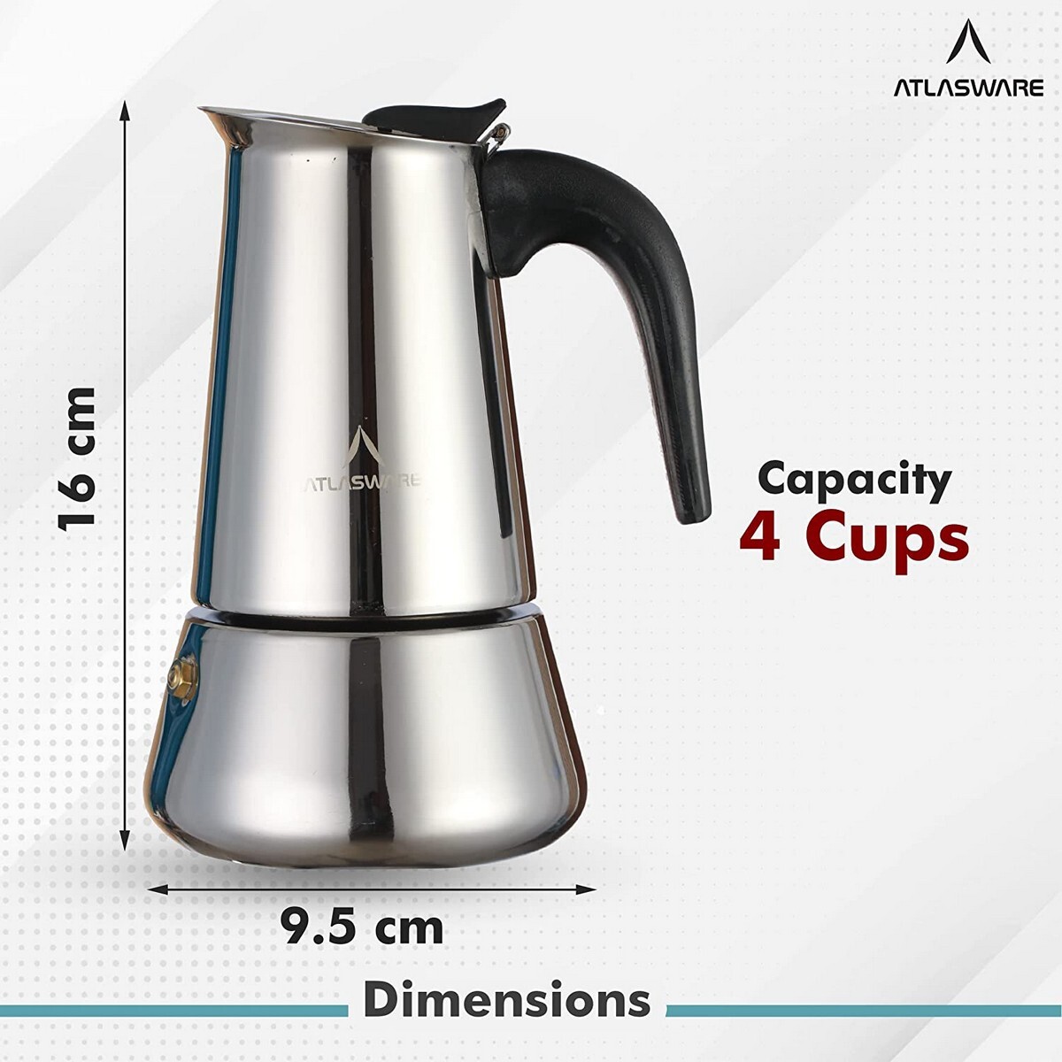 Atlas Coffee Maker 4 Cup