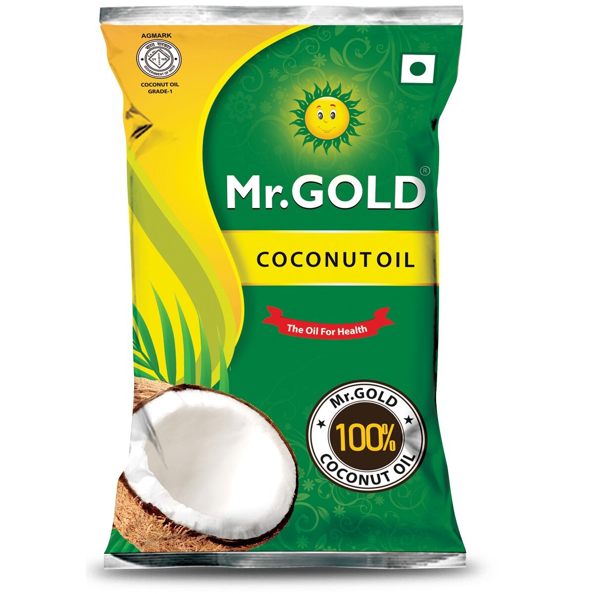 Mr.Gold Coconut Oil Pouch1L