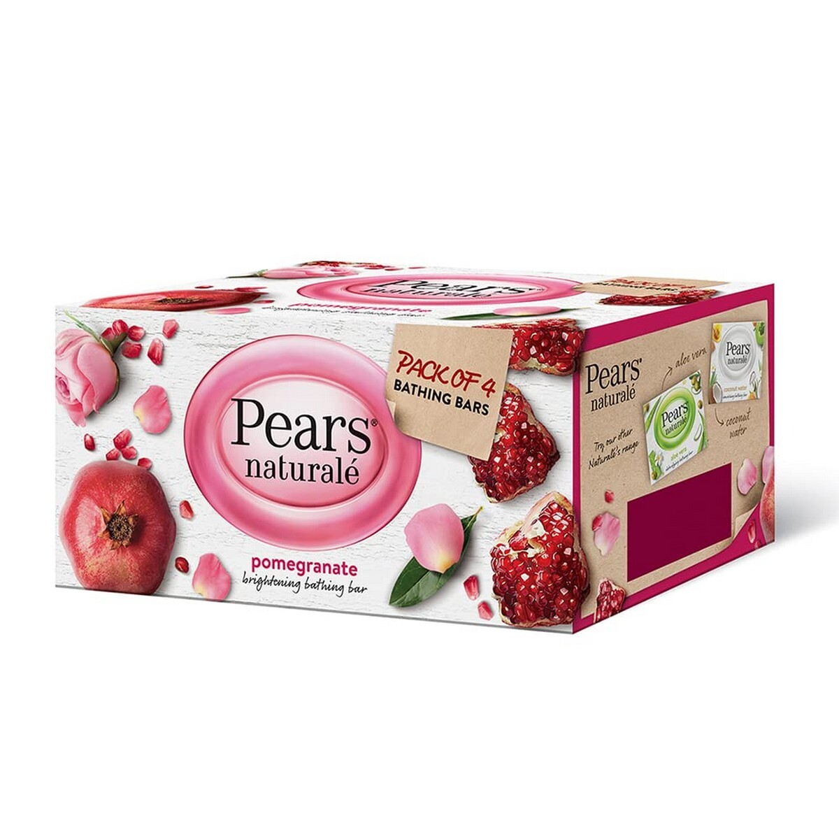 Pears Naturale Pomegranate 125g 4s