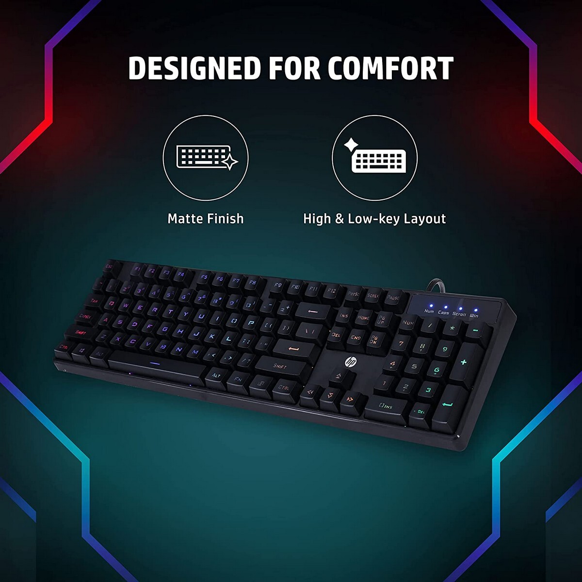 HP Wired Gaming Keyboard K300