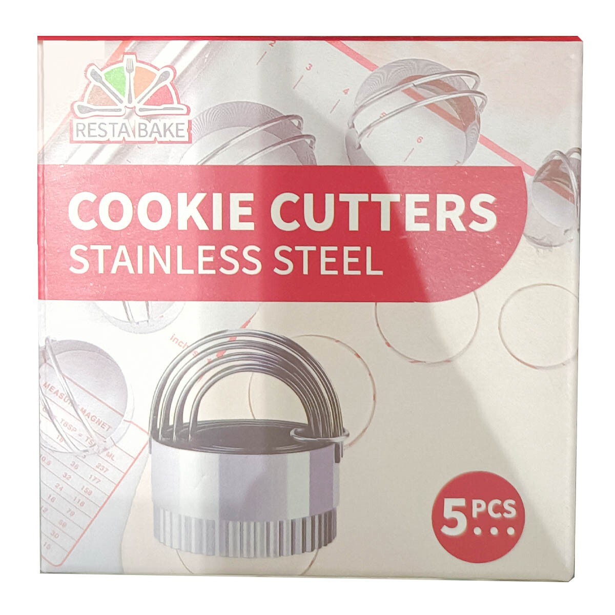 Home Cookie Cutters YK1210 5Pc