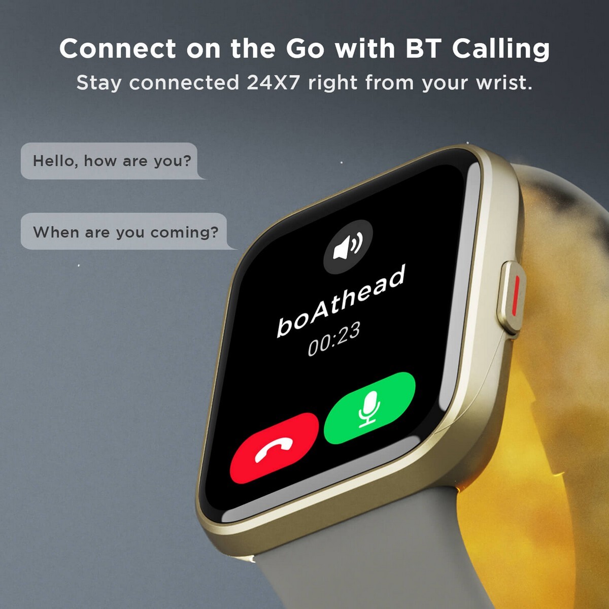 Boat Smart Watch Wave Connect Grey