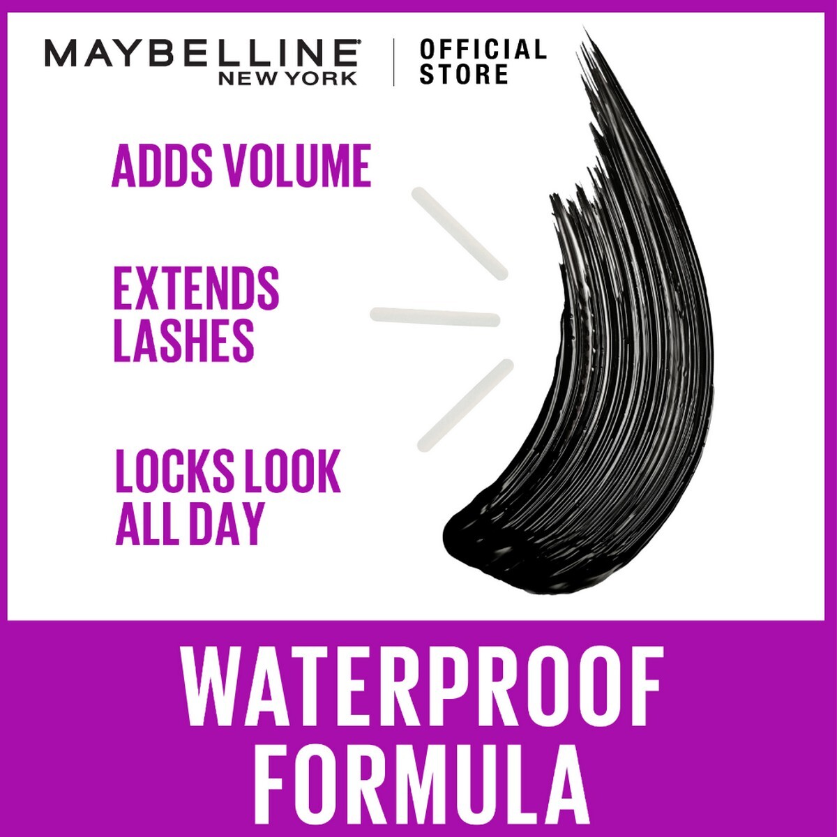 Maybelline New York's Lash Lift Mascara (Waterproof), 8.6 g