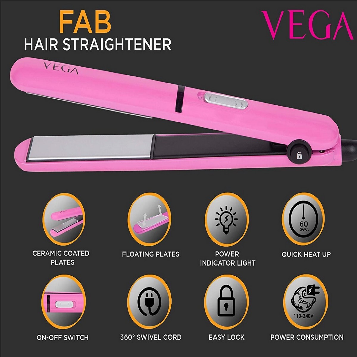 Vega Hair Straightener VHSH15