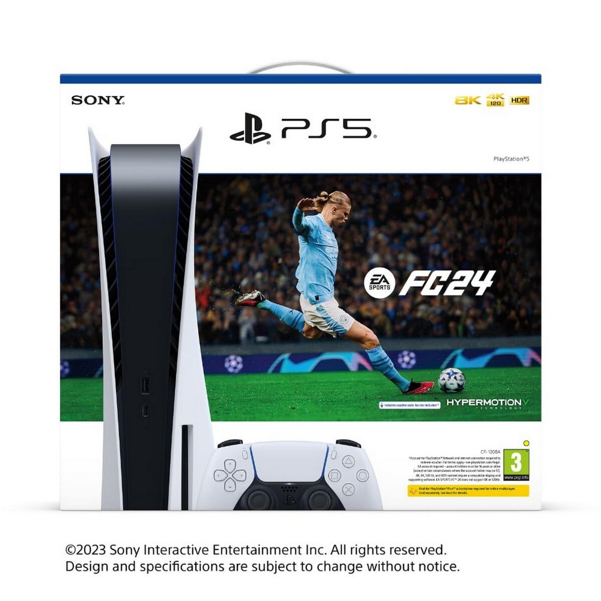 Sony PS5 Console Disc Edition Sports FC 24 Bundle