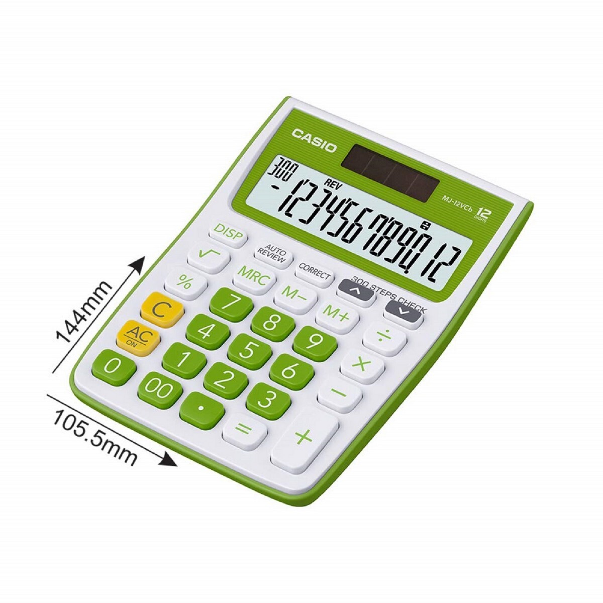 Casio Calculator MJ12VCB Green