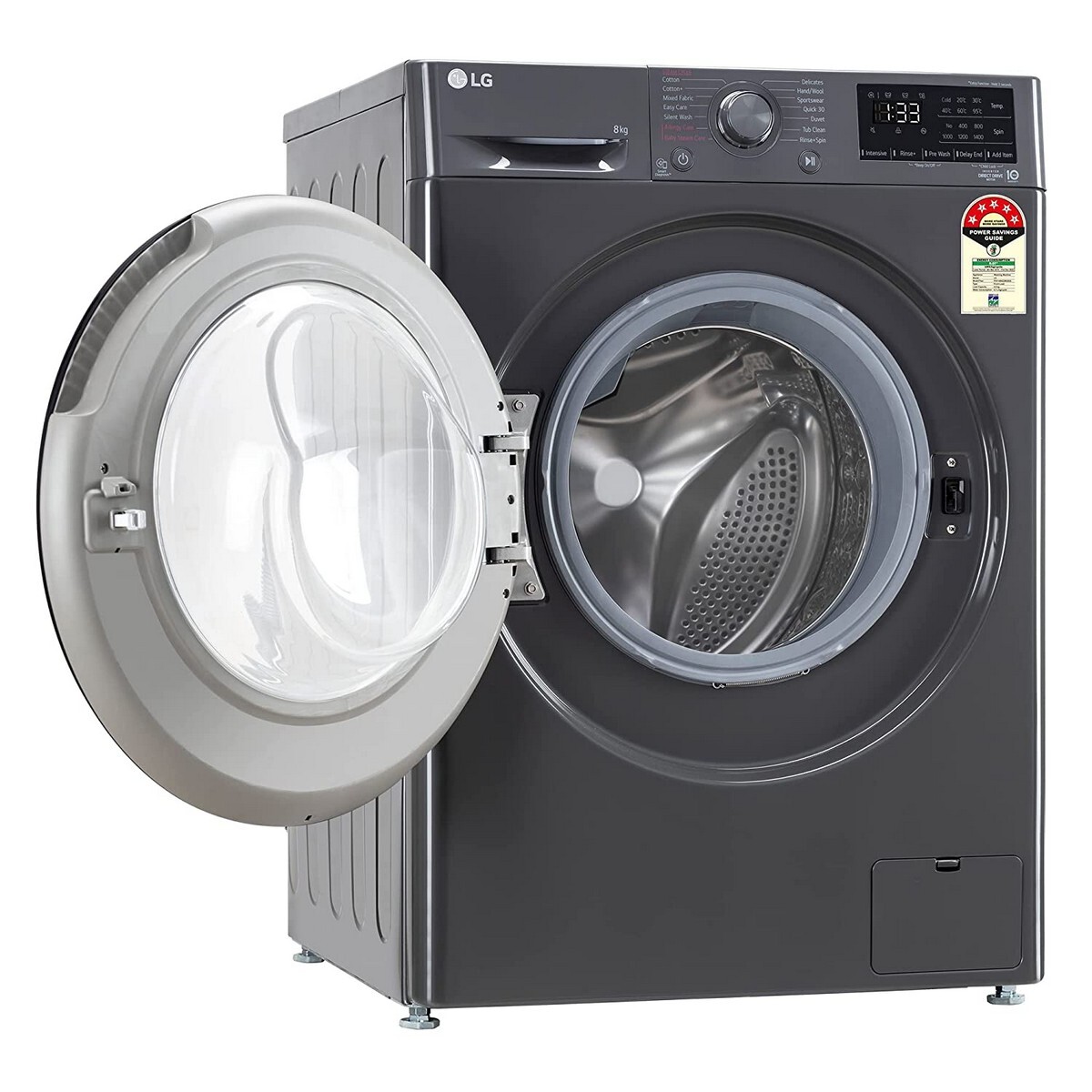 LG Front Load Washing Machine FHV1408Z2M 8kg 5 Star