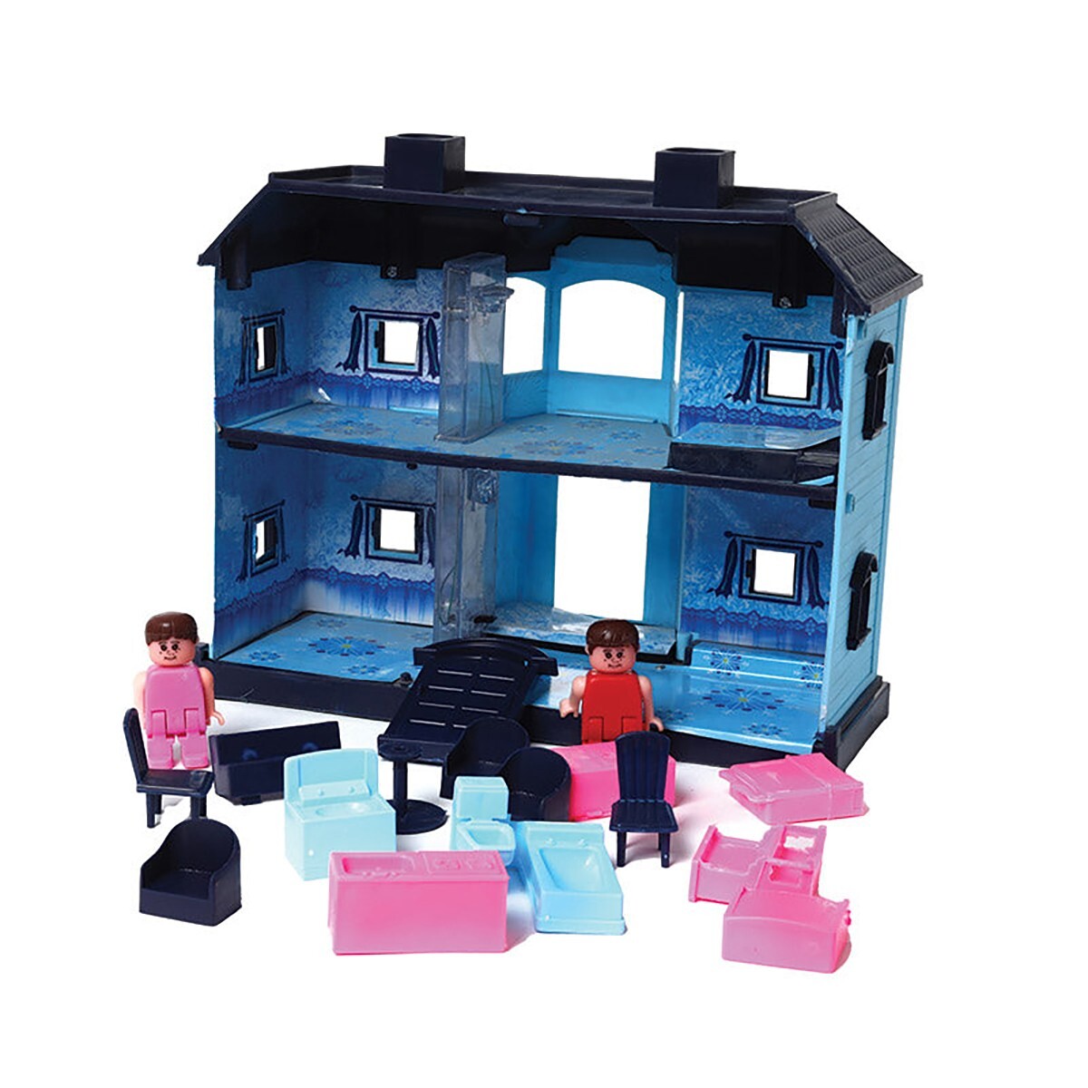 Toy Zone Frozen My Colour Doll House-46066