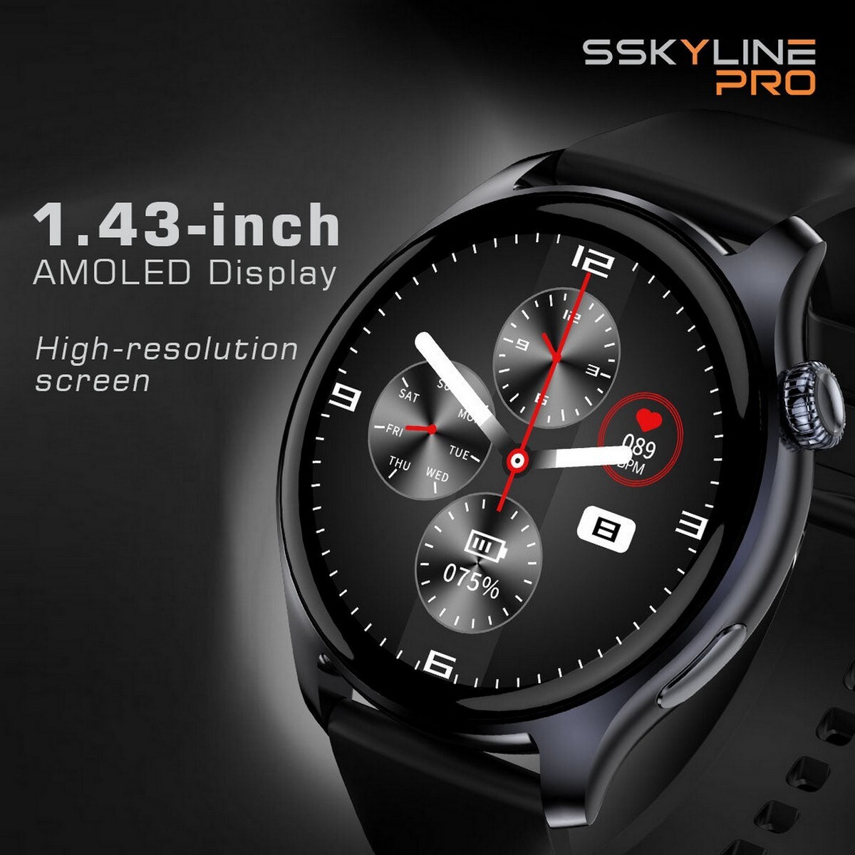 Just Corseca Smart Watch Sskyline Pro Black