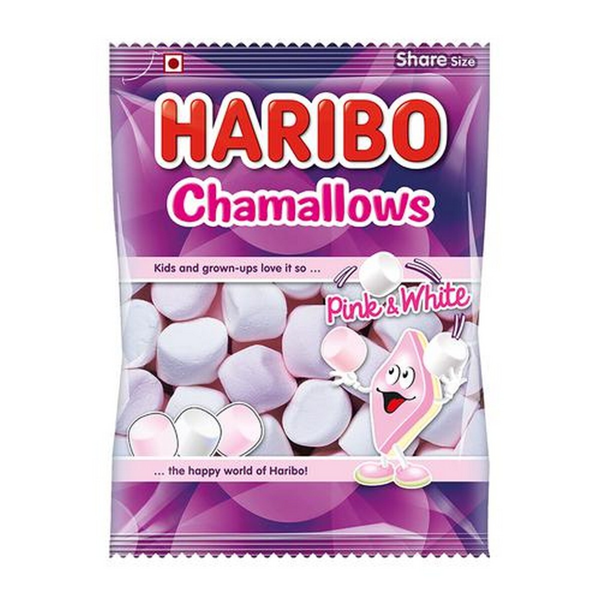 Haribo Chamallows Pink & White 140G