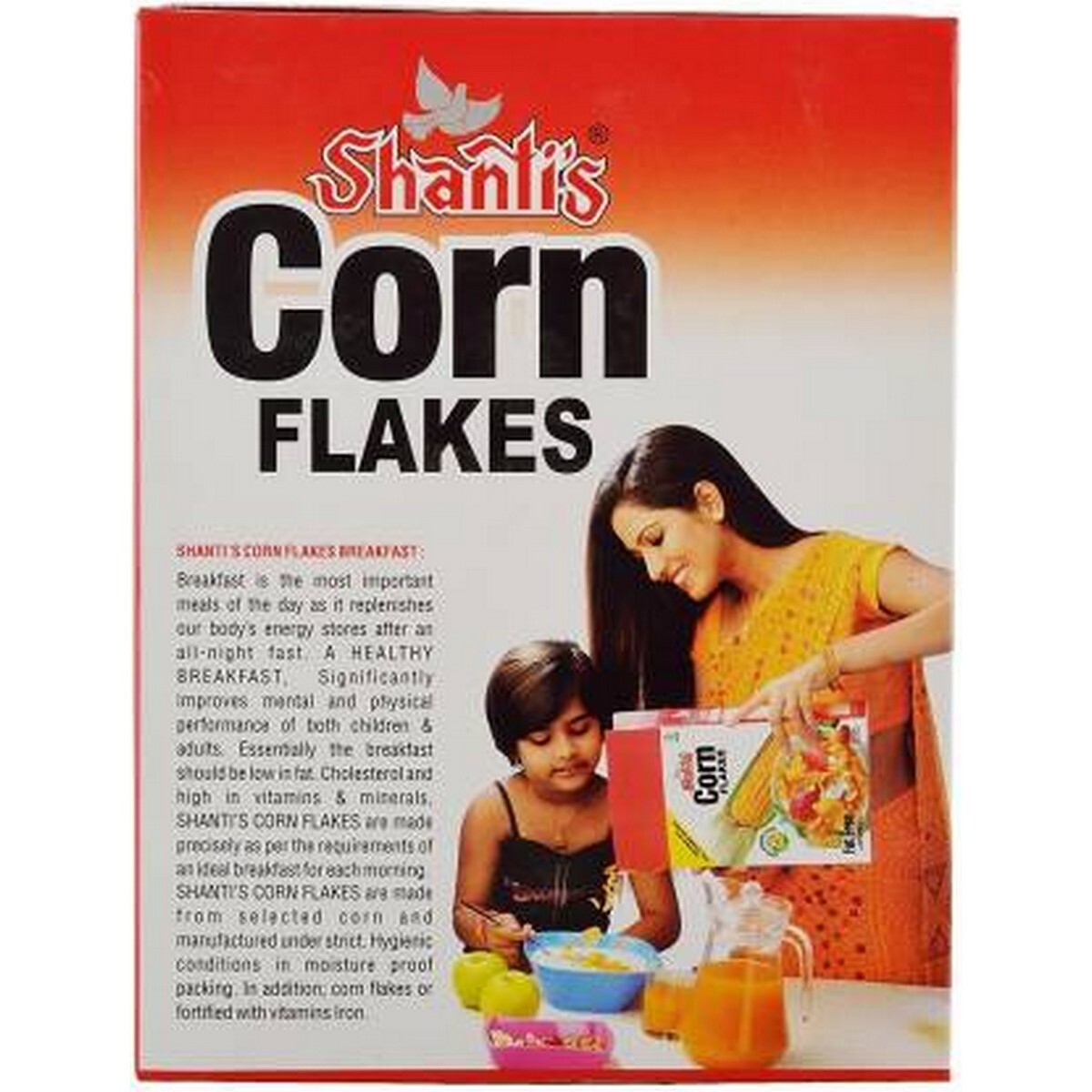 Shantis Corn Flakes 325Gm +  Offer