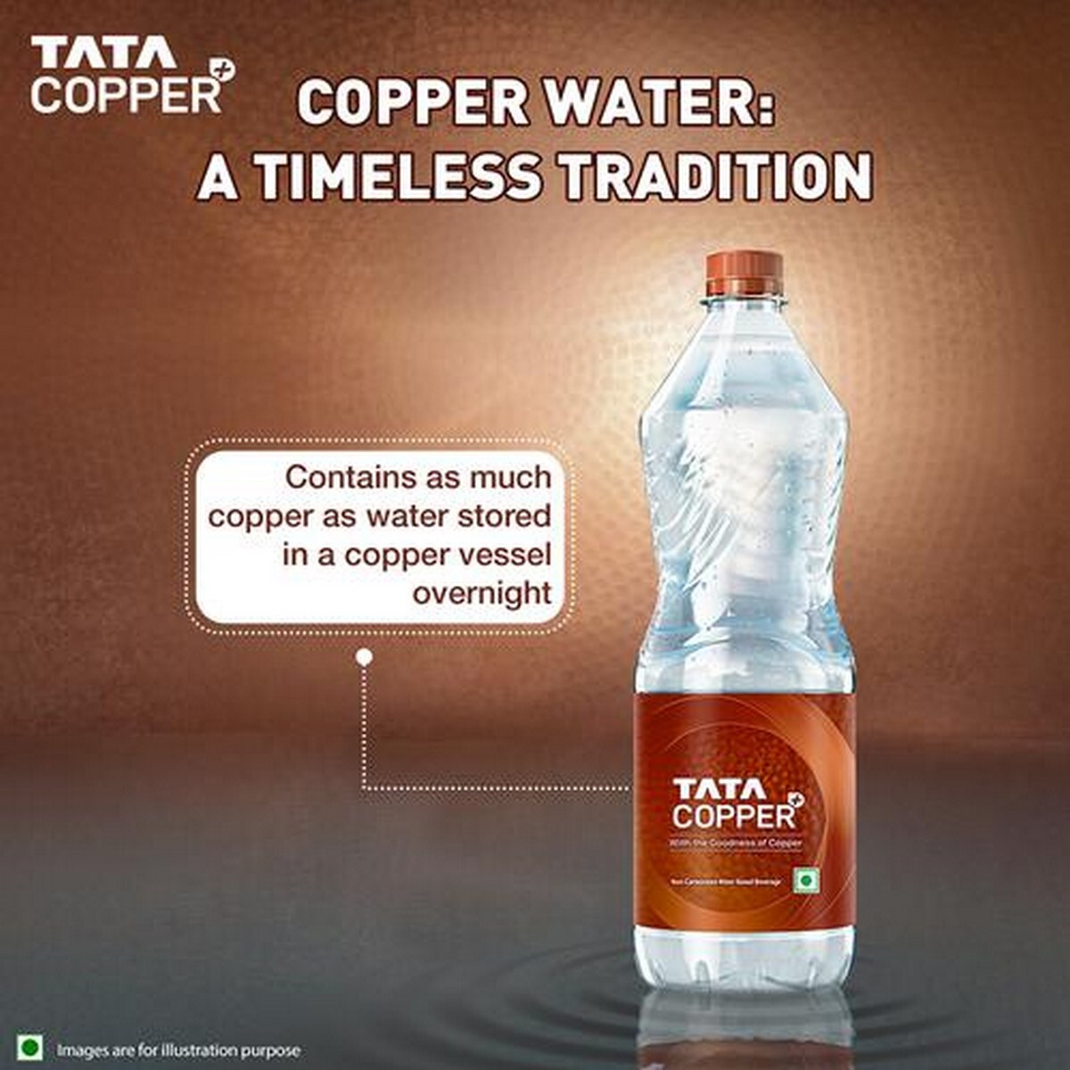 Tata Copper Water 1Ltr