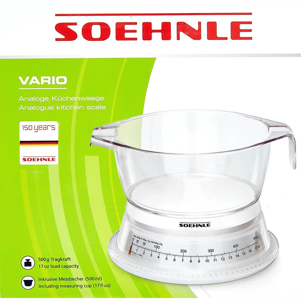 Soehnle Kitchen Scale Ksc Vario-65418
