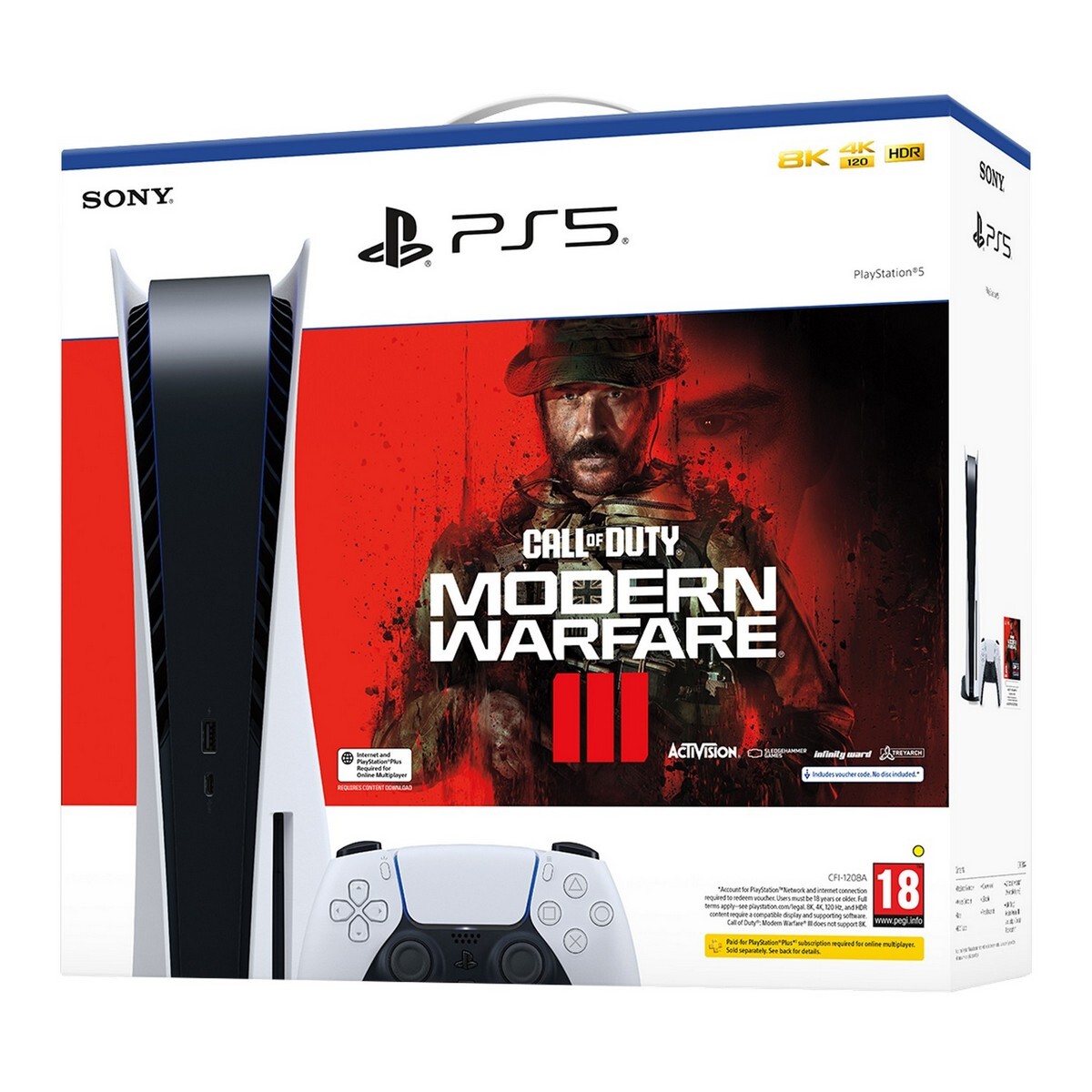 Sony PlayStation 5 Console Call of Duty Modern Warfare III Game Bundle