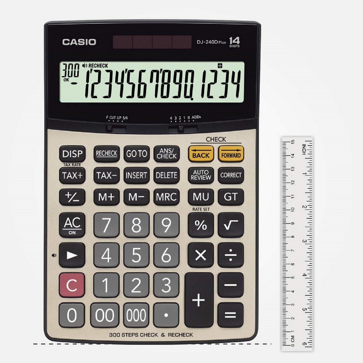 Casio Calculator DJ240D Plus