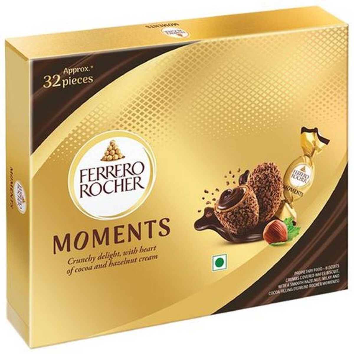 Ferrero Rocher Moments Chocolates, 185.6 G