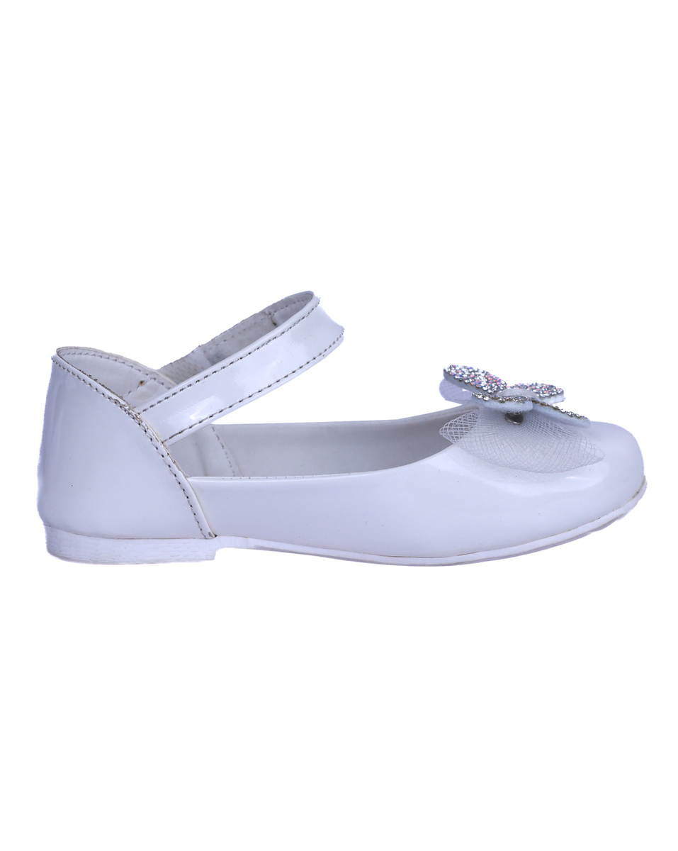 Eten Girls Synthetic White Velcro Shoes