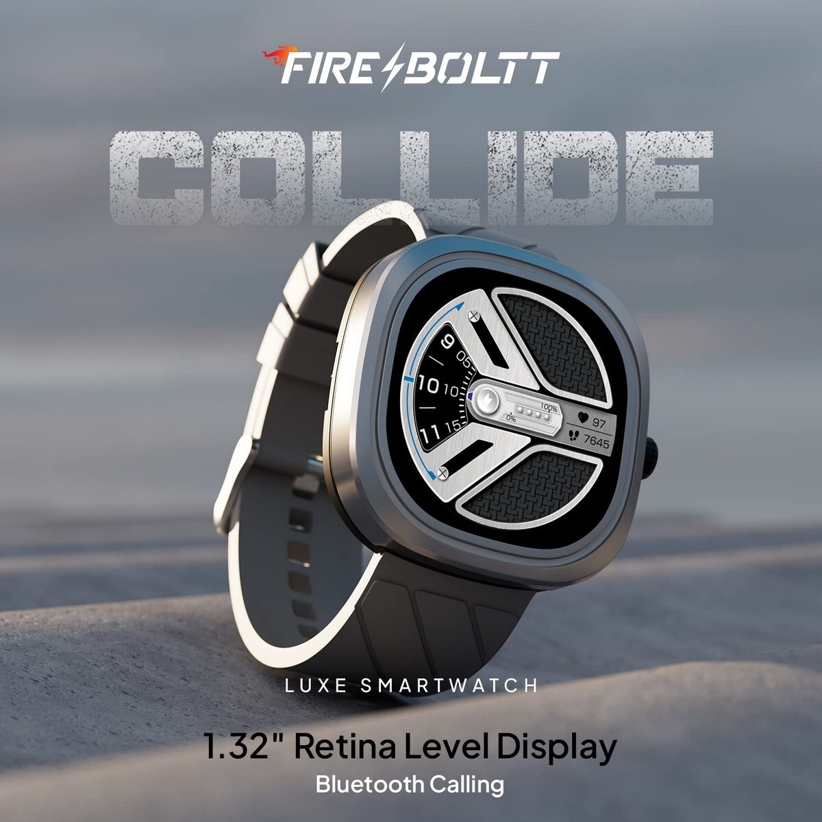 FireBoltt Smart Watch Collide Grey S