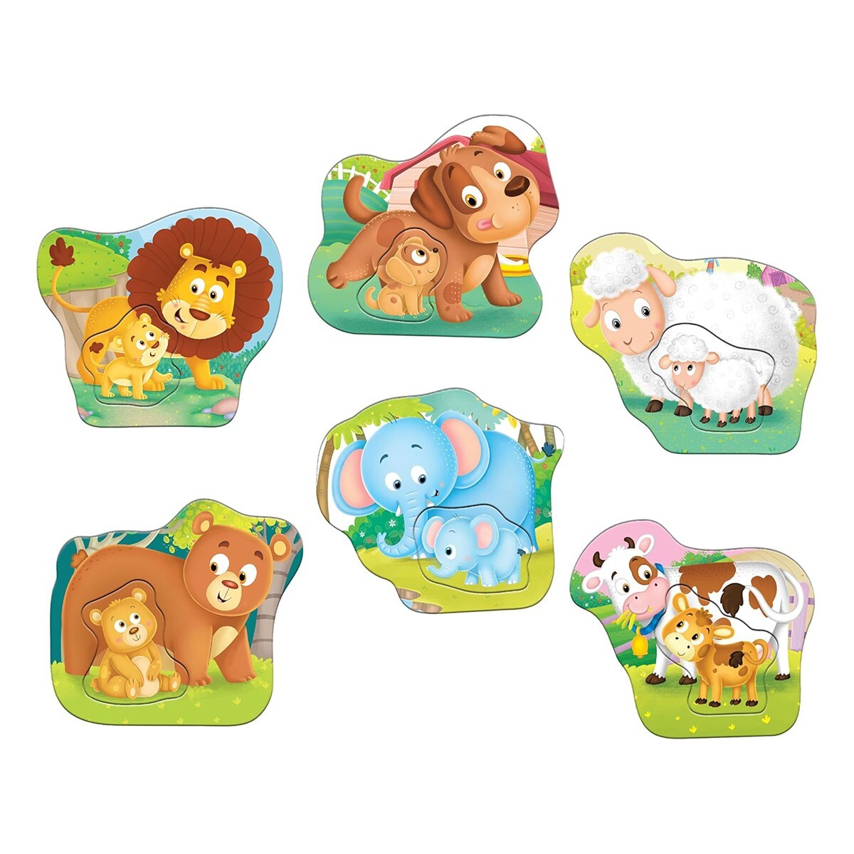 Frank Early Puzzle Animals&Babies-32902