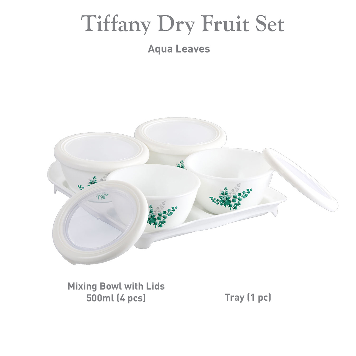 Cello Tiffany Dry Fruit Deco 9Pc Set