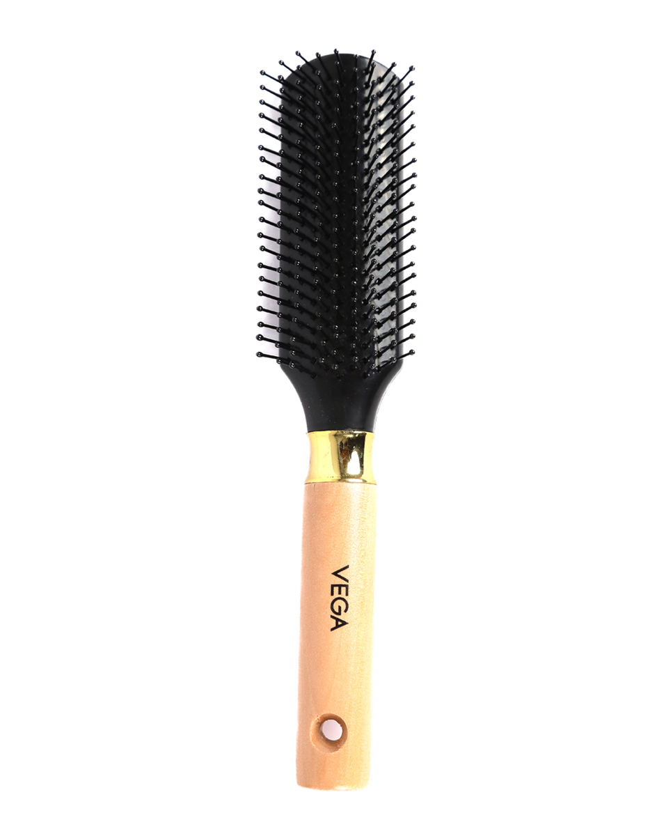 Vega Flat Hair Brush Multi Colour