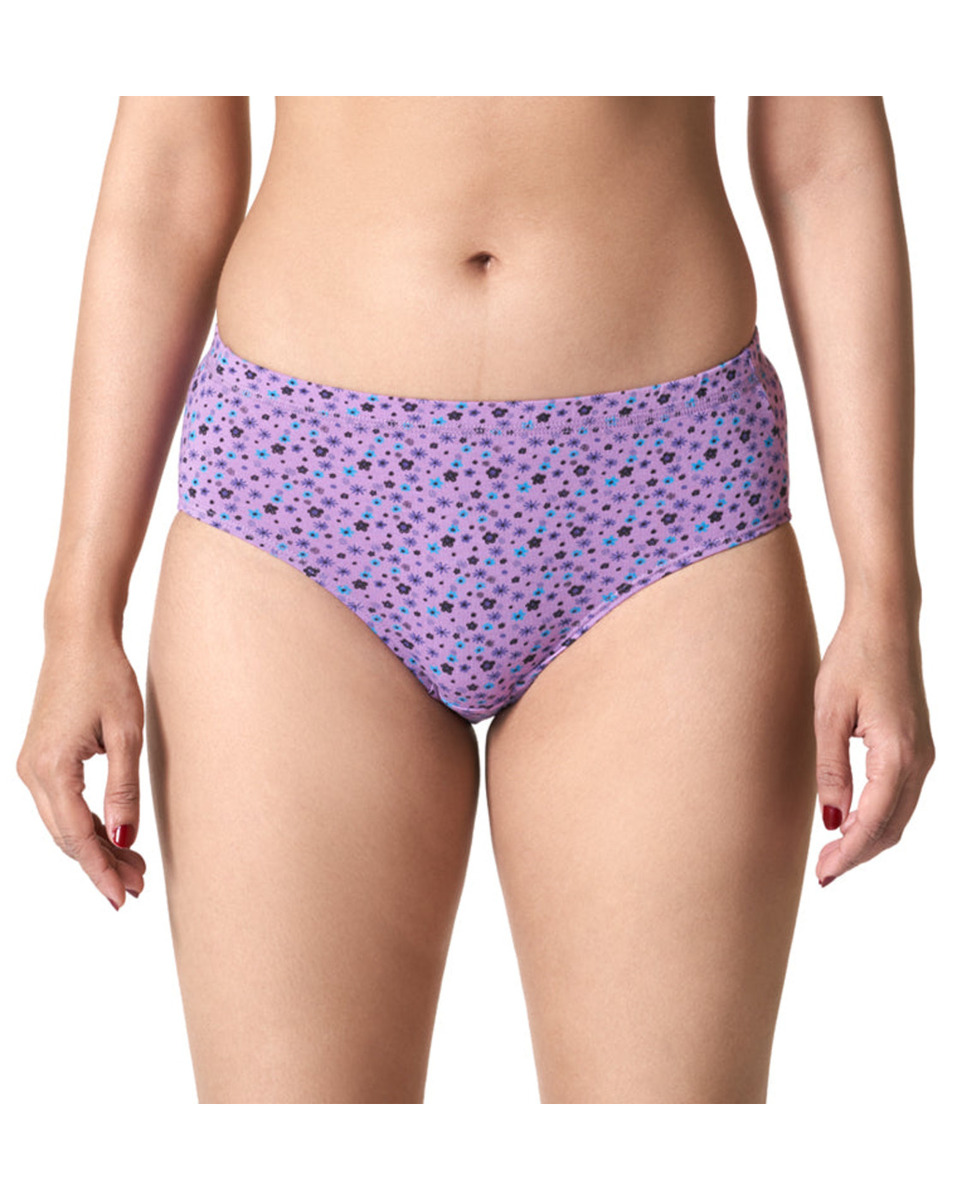 Blossom Ladies Printed Assorted Colour 3 Pieces Set Panties Extra Large