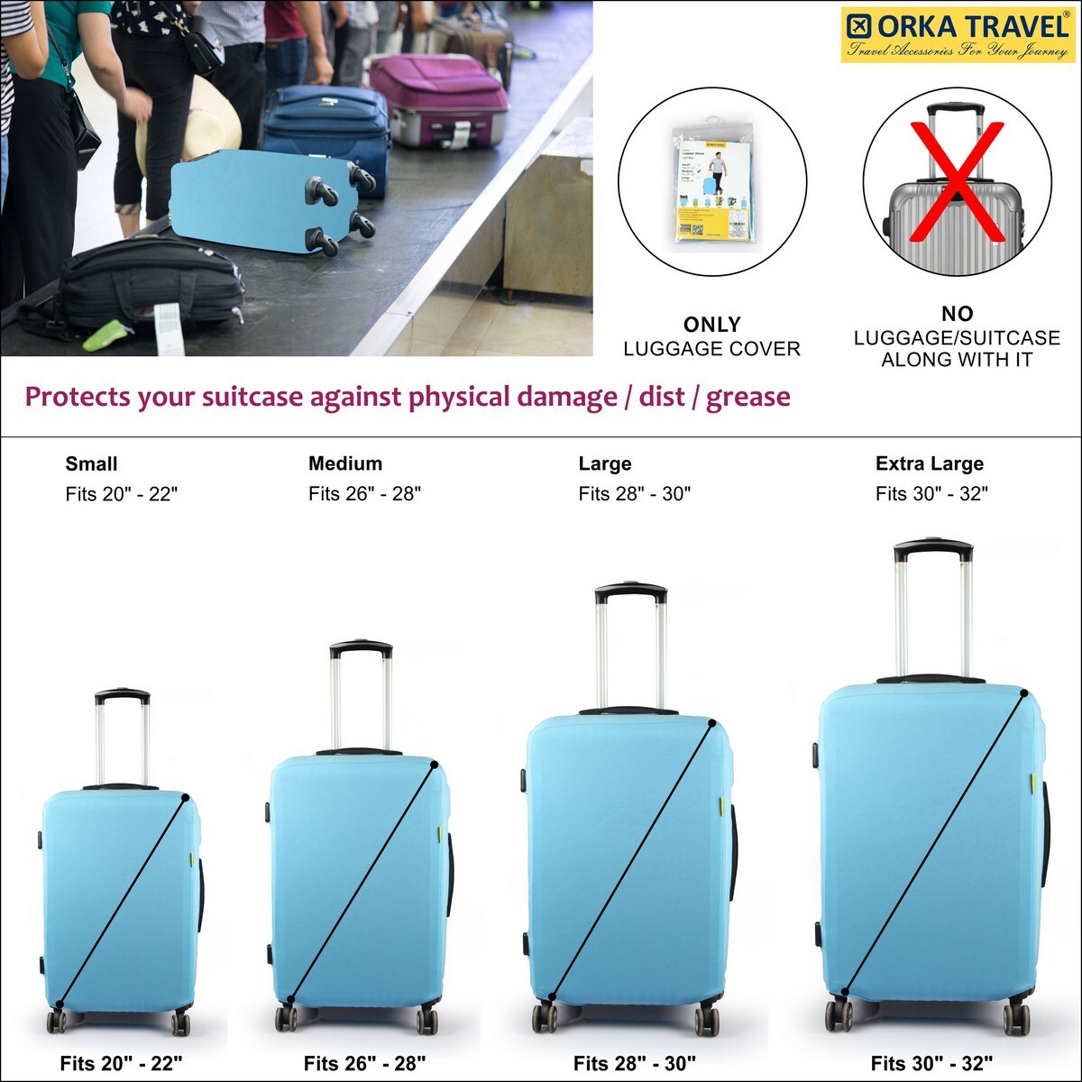 Orka Luggage Cover Plain Small