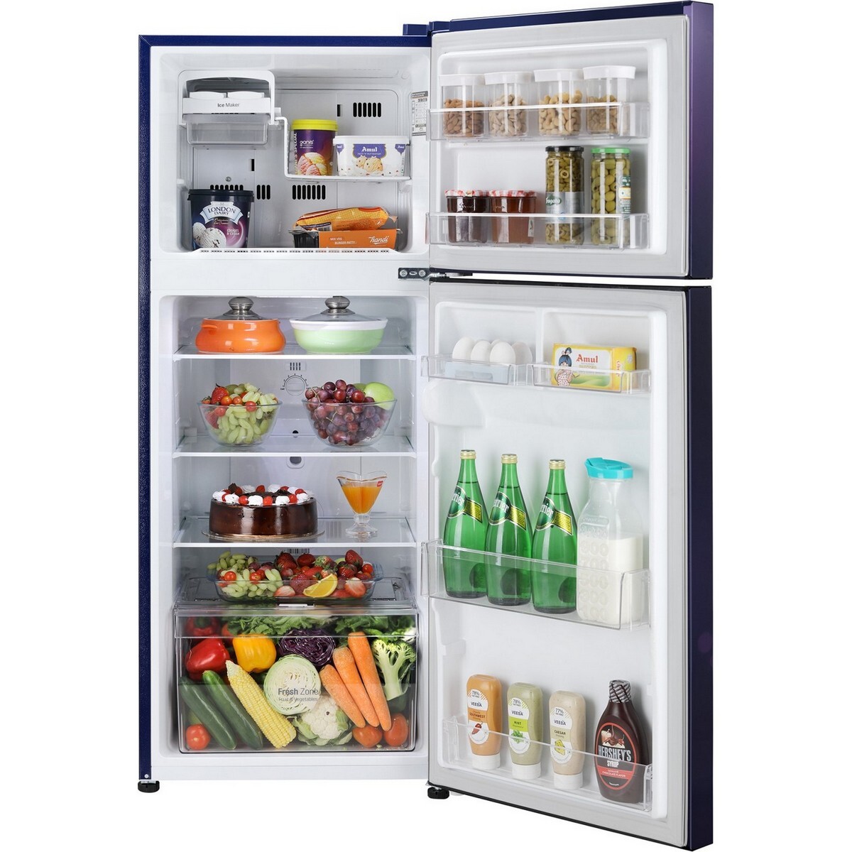 LG Frost Free Double Door 2 Star Refrigerator GL-N292BBEY 242L