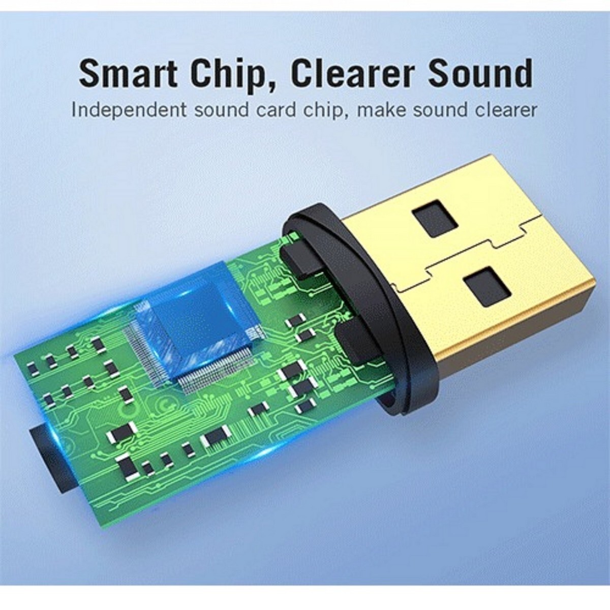Vention USB External Sound Card 1p-CDNH0