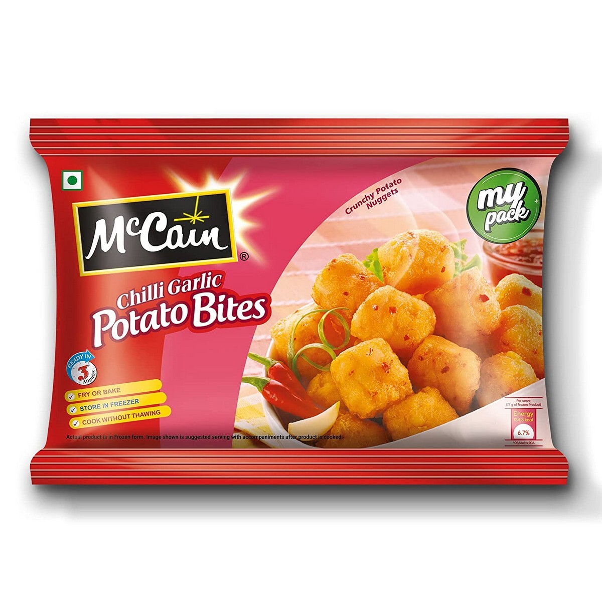 McCain Chilli Garlic Potato Bites 200g