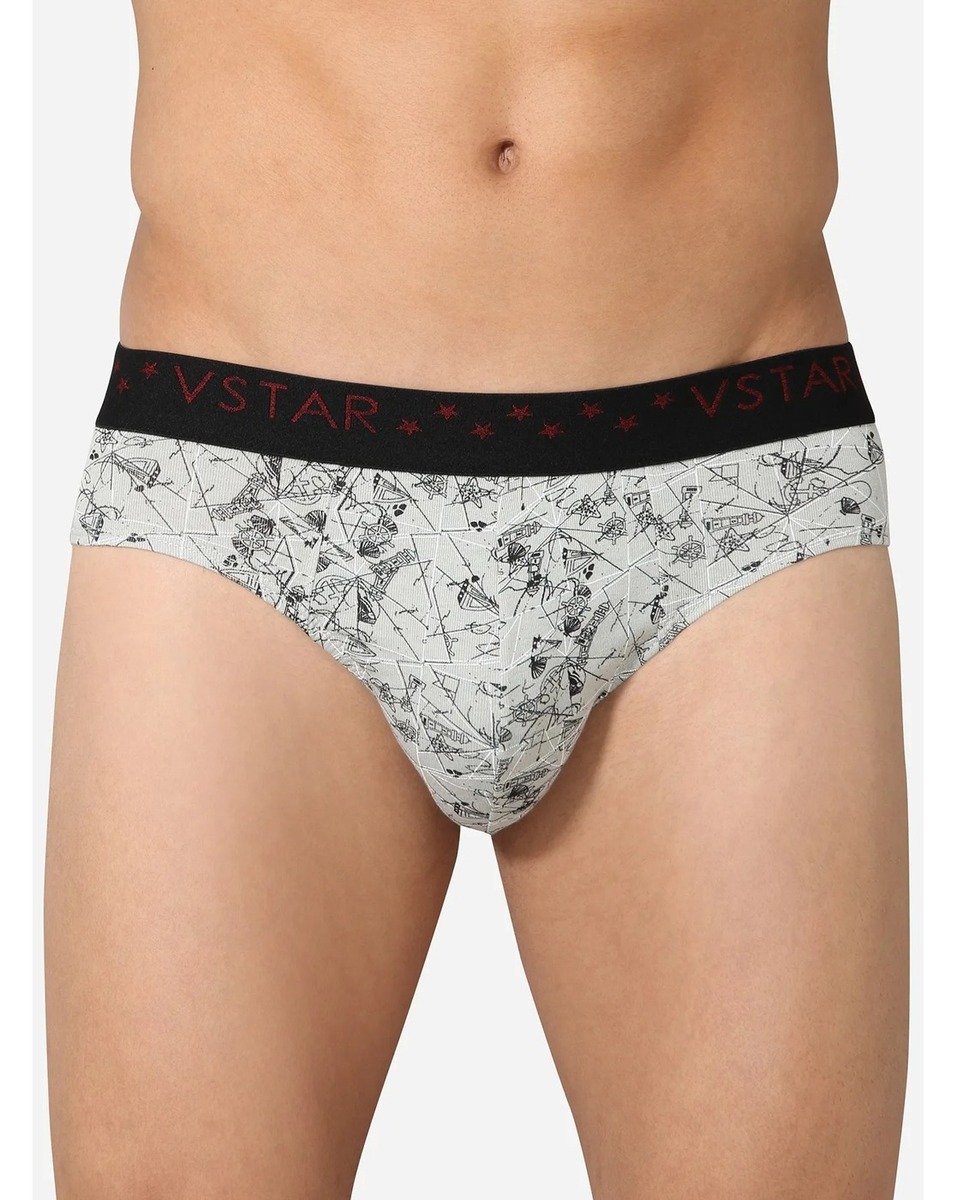 V-Star Mens Brief FRENCH NEO Assorted, Large