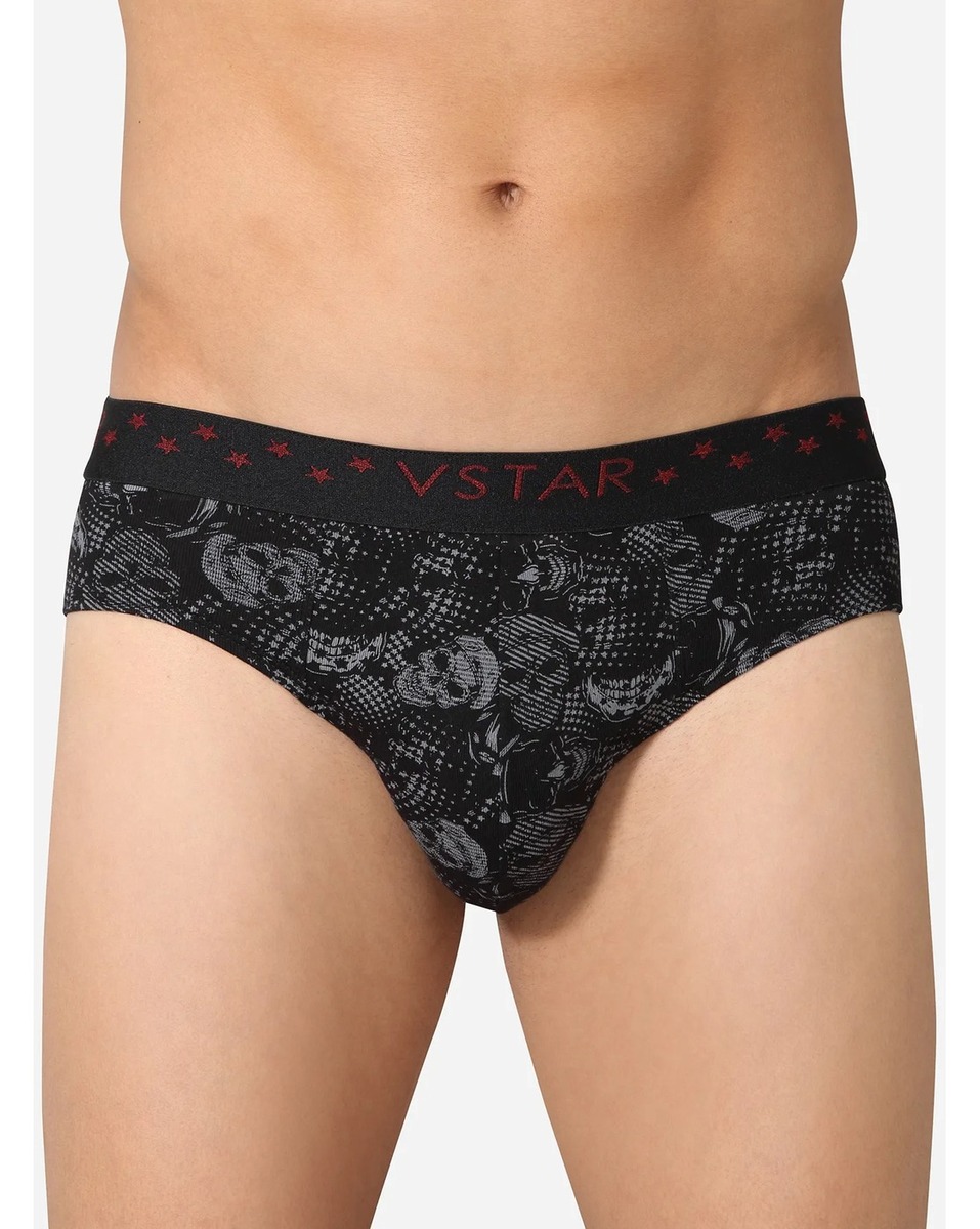 V-Star Mens Brief FRENCH NEO Assorted, Small
