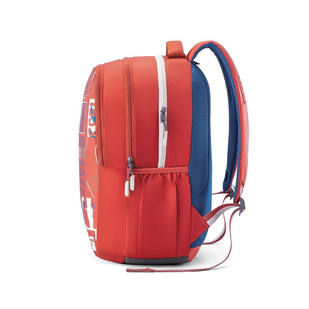 American Tourister Back Pack Quad+ Bp02 Deep Red